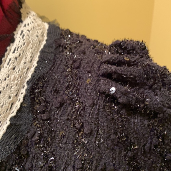 Minyyiny Ladies sparkling jacket with contrast trim NWOT - Picture 14 of 15